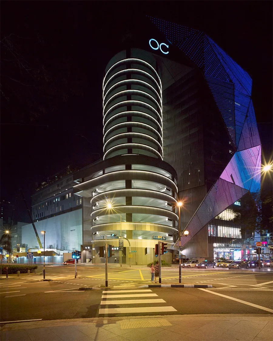 Orchard Central, high-rise retail mall on Orchard Road, Singapore