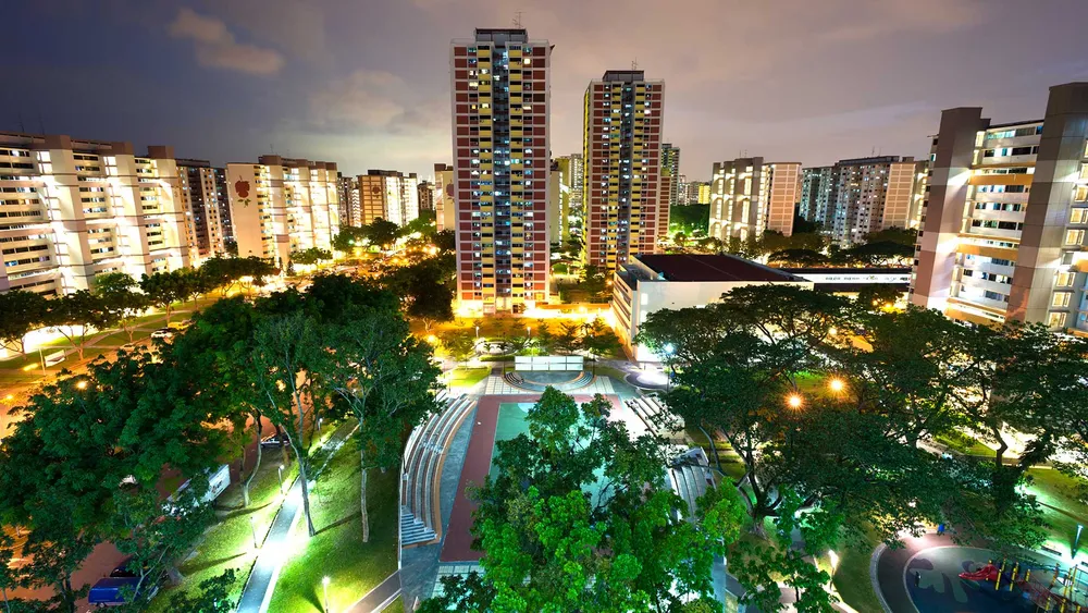 HDB public housing blocks built by Lee Kim Tah, Singapore